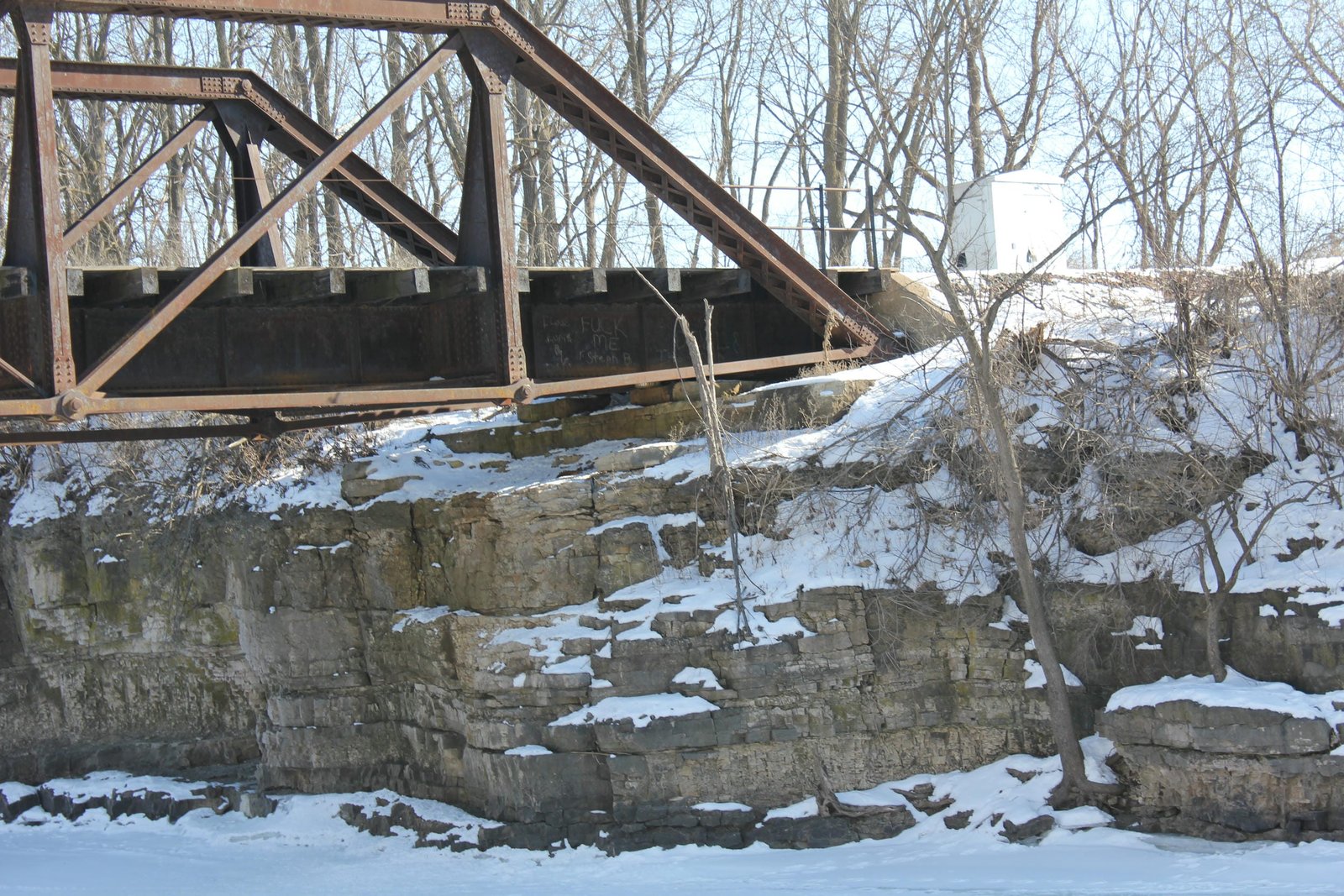 East abutment